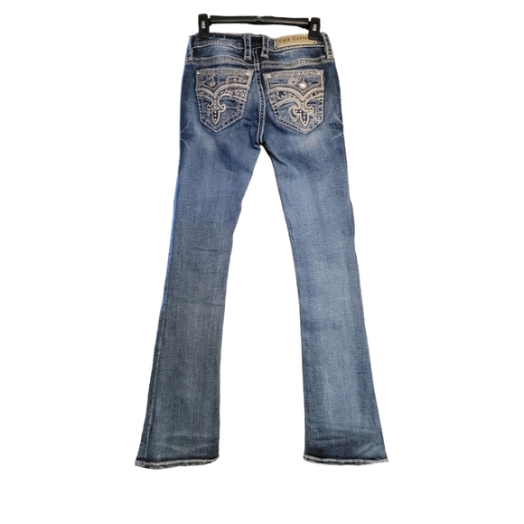 New rock revival jeans mid rise boot - Picture 2 of 3